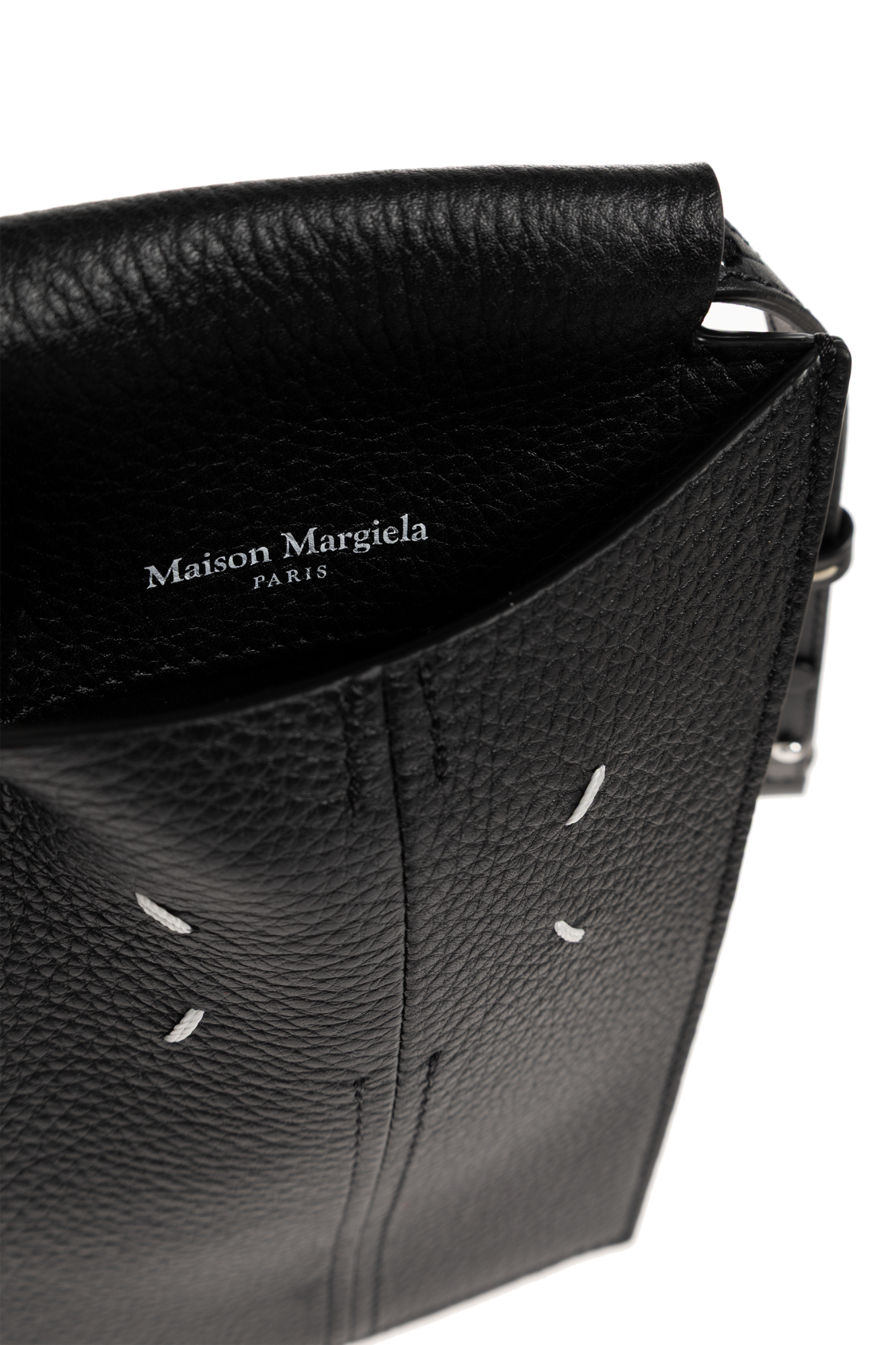 Maison Margiela Leather phone case with belt | Men's | Vitkac